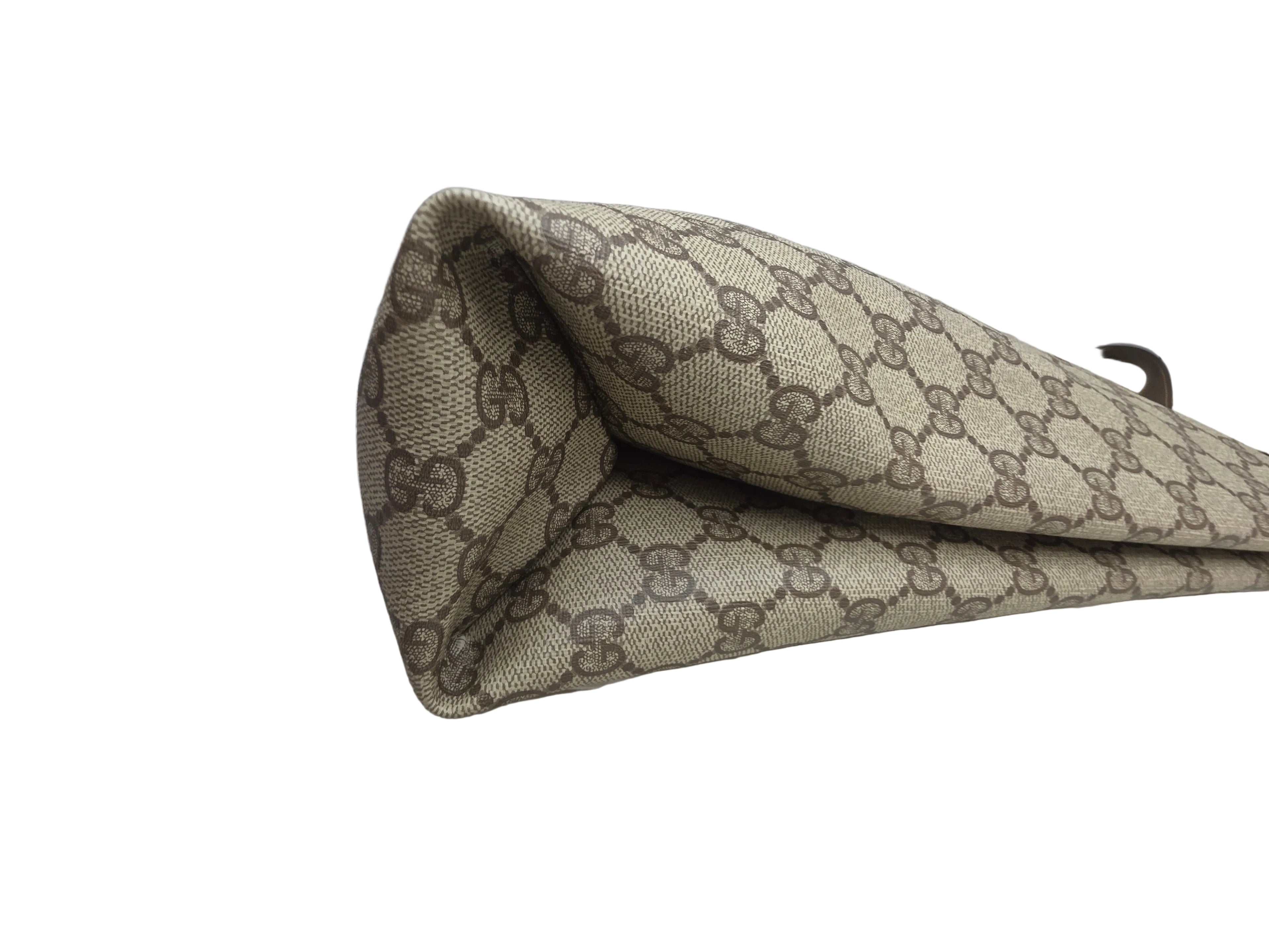 Gucci Vintage Sherry Line Supreme Web Tote Bag