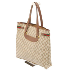 Gucci Vintage Sherry Line Supreme Web Tote Bag